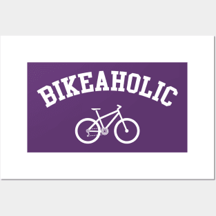 BIKEAHOLIC cross country Posters and Art